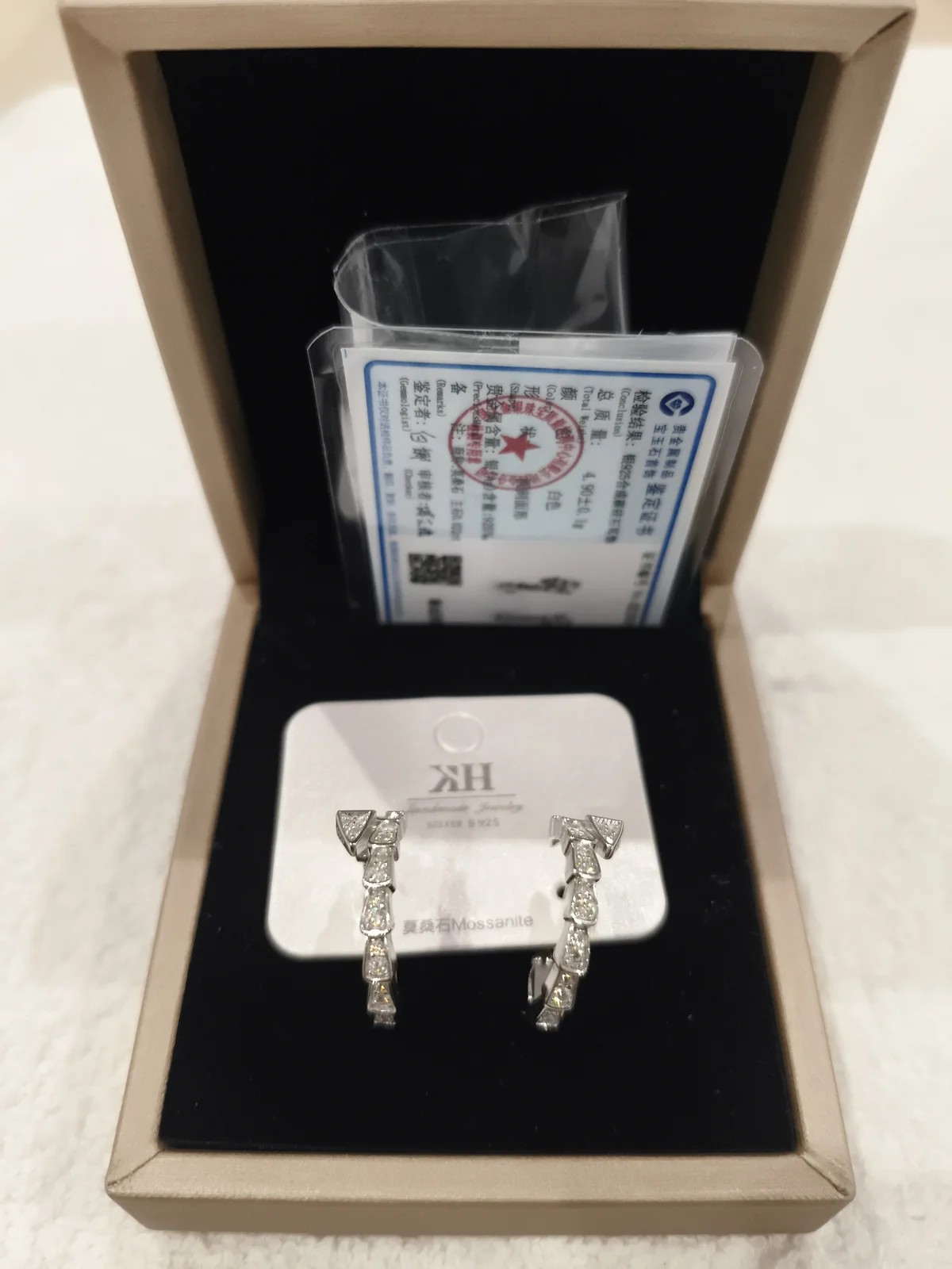 Серьги Diamond Line YA35486S018