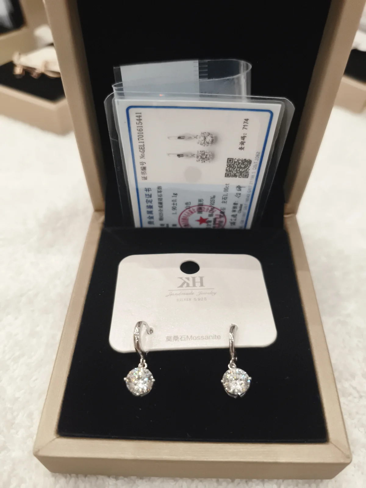 Серьги Капля света YA28803S021
